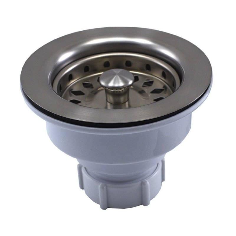 Brushed Stainless Basket Strainer