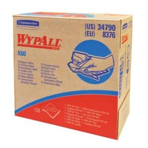Wypall Teri Towels, 9-3/4" x 16-3/4" x 125 sheets, 10 Boxes per Carton