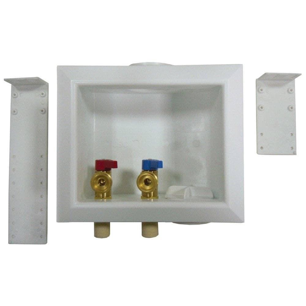 Washing Machine Box, Right Outlet Without Hammer Arrester, 1/2" CPVC