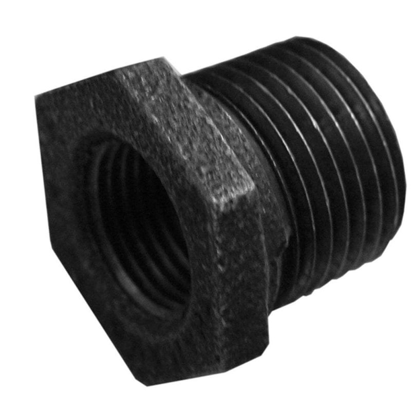 3" x 2" Hex Bushing Black