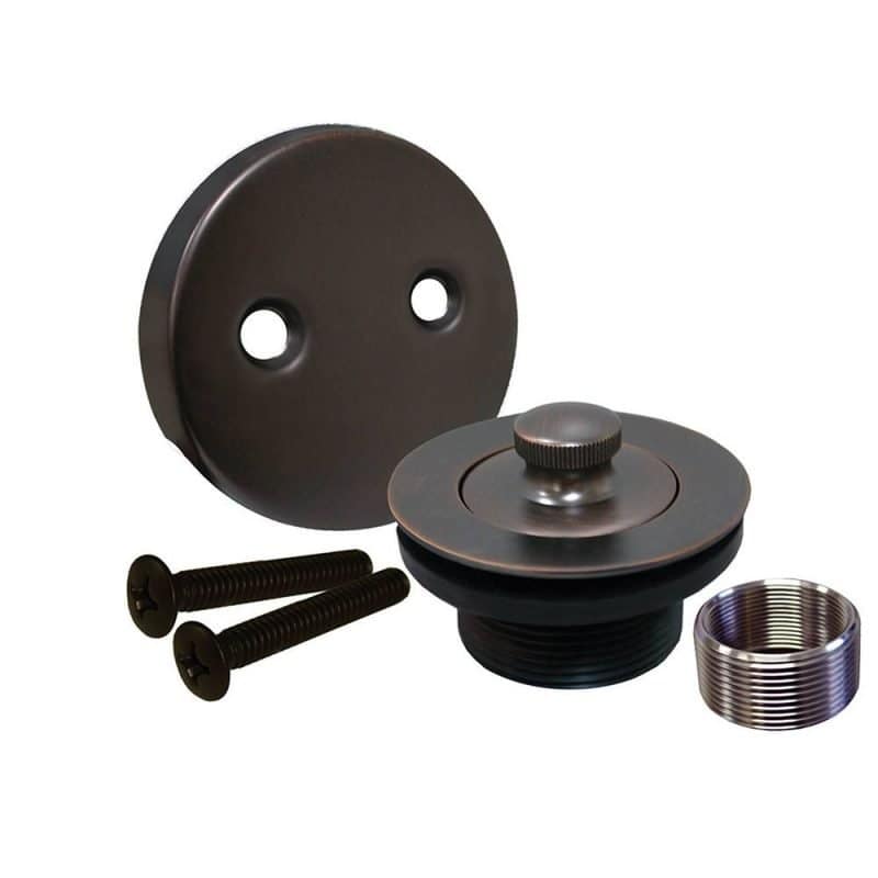 Oil Rubbed Bronze Two-Hole Lift and Turn Conversion Kit