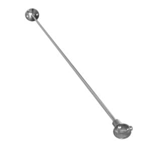 Wall Bracket and Rod Holder with 12" Rod for Add-A-Shower Unit