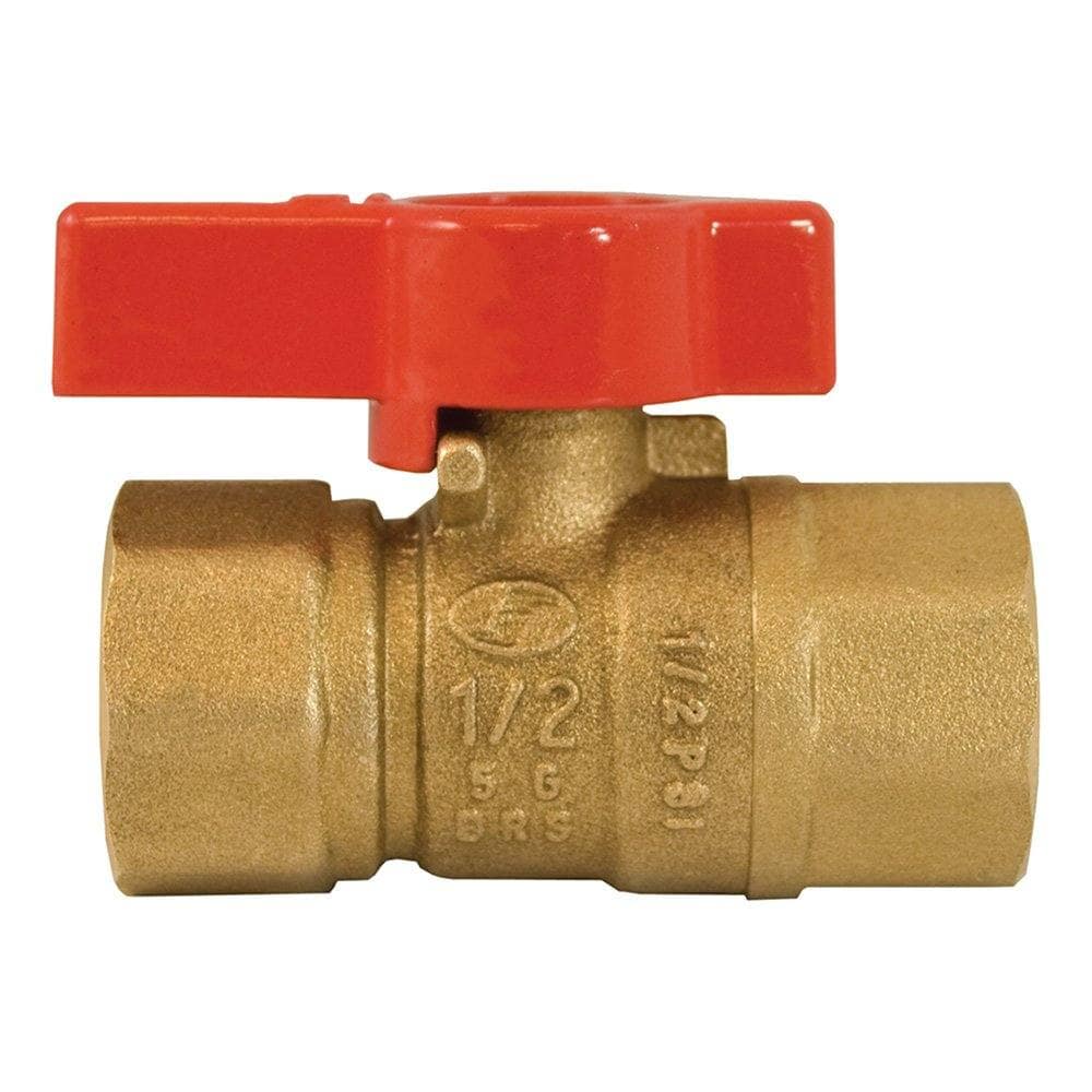 thumbnail interactive-video image 1 of PartsConnect 3/4" FIP Brass Gas Ball Valve – Shut Off Valve GC34 1 of 5