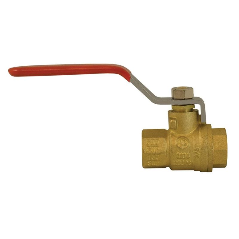 2" Brass Ball Valve, Threaded