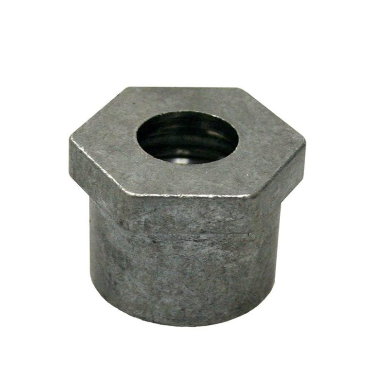 5/8" x 1/2" 7 Die Cast Zinc Ballcock Coupling Nut, 25 pcs.