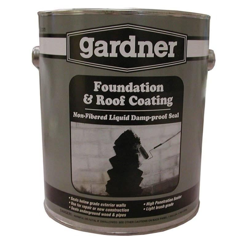 1 Gallon Foundation and Roof Coating, Carton of 6