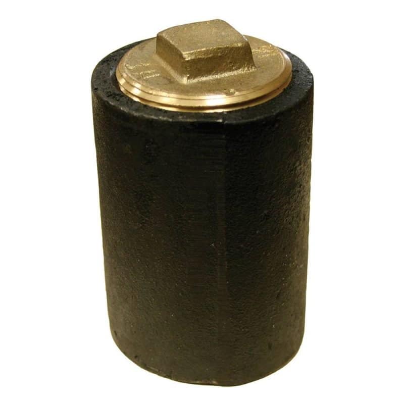 4" Plain End Cleanout Long Pattern with 3" Raised Head (low sq.) Southern Code Plug - 4" Height