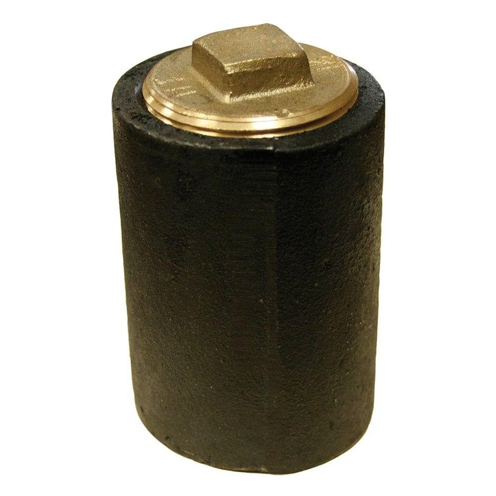 6" Plain End Cleanout Long Pattern with 5" Raised Head (low sq.) Southern Code Plug - 4" Height
