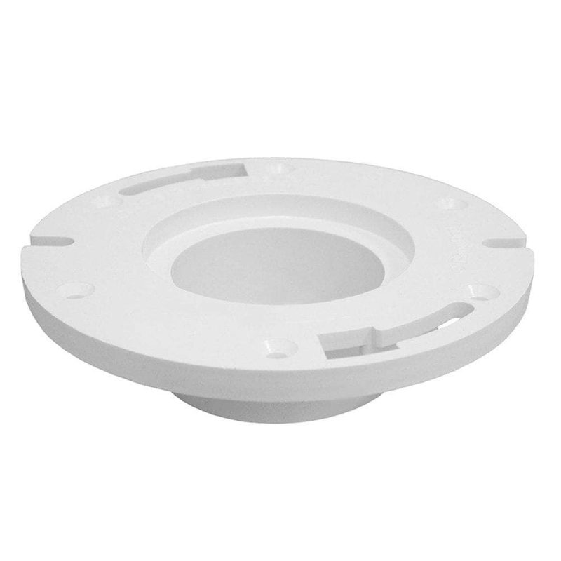3" PVC Spigot Fit Closet Flange less Knockout