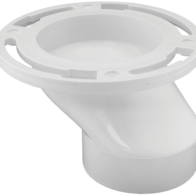 3" x 4" Offset PVC Closet Flange