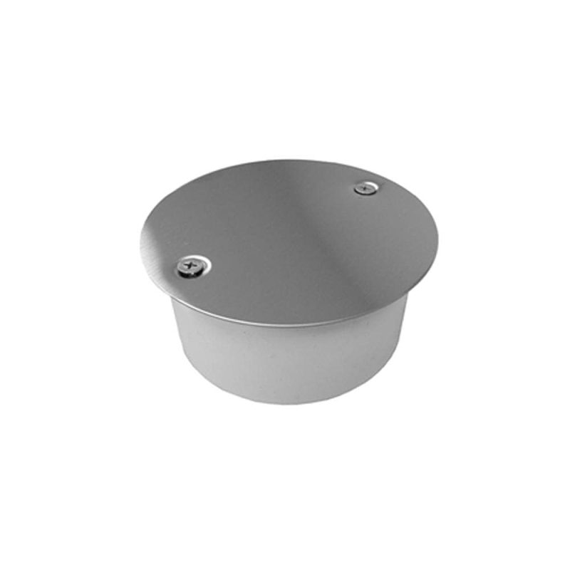 3" PVC Snap-in Access Fitting with Stainless Steel Strainer
