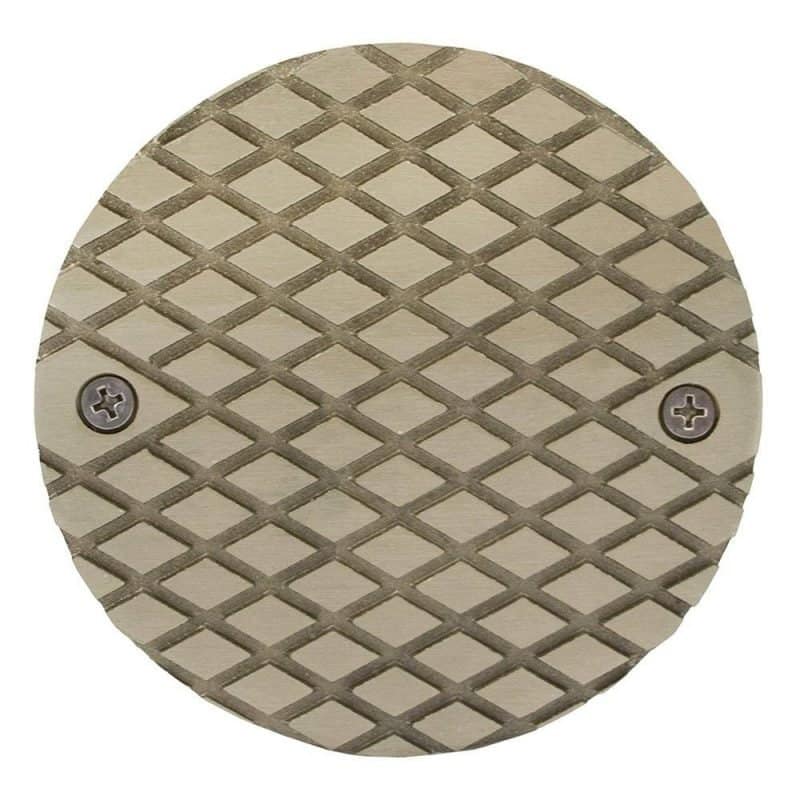 5" Nickel Bronze Round Cast Cleanout Cover