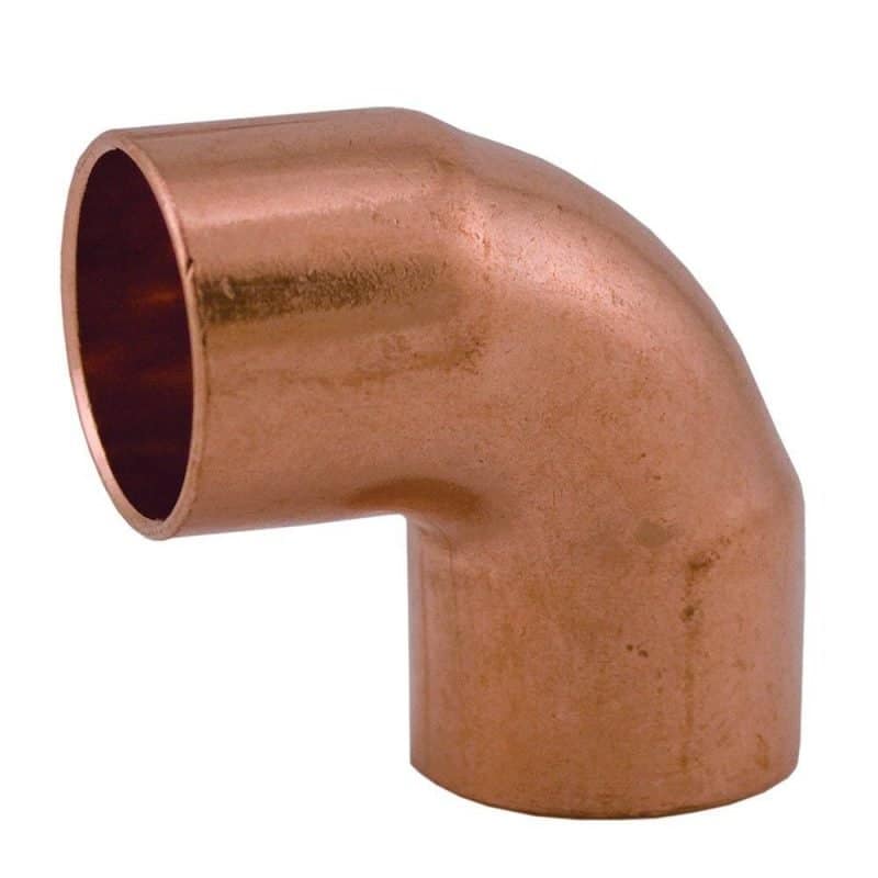 3/4" 90 Short Turn Wrot/ACR Solder Joint Copper Elbow