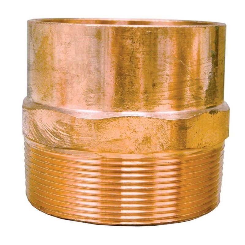3/4" Wrot/ACR Solder Joint Copper Male Adapter