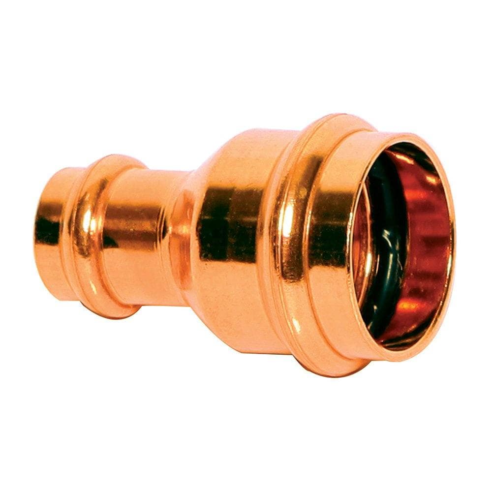 1-1/4" x 1" Copper Press Reducer
