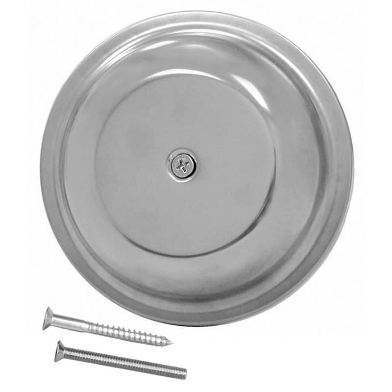 8" Stainless Steel Dome Cover Plate