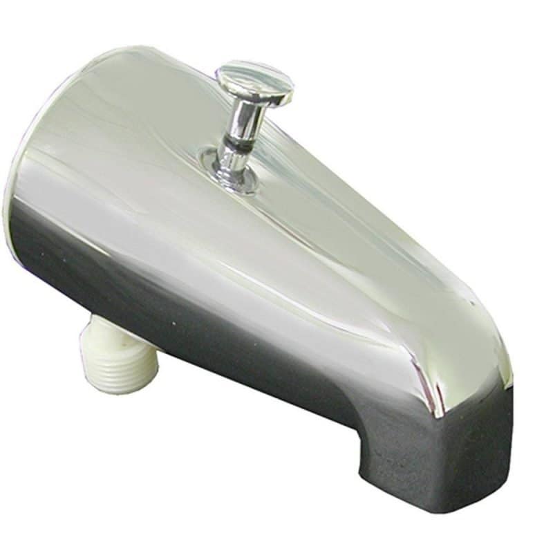 Chrome Plated Diverter Spout for Hand Held Shower, Lower Hookup