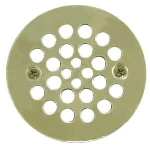 4-1/4" Satin Nickel Replacement Strainer with Screws