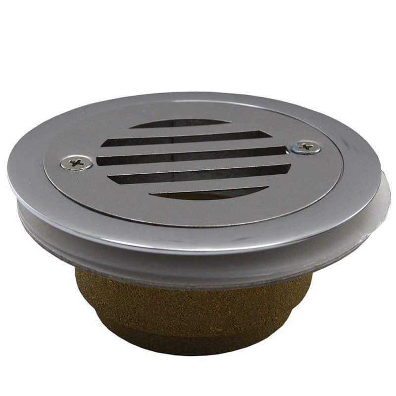 2" IPS Urinal Drain with Brass Body and Stainless Steel Strainer