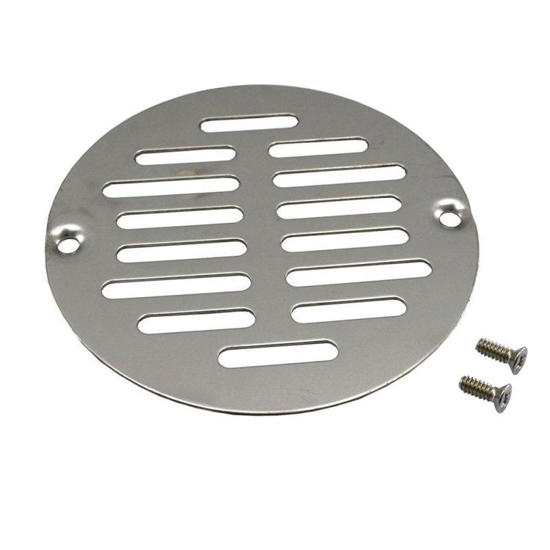 4" Stainless Steel Round Strainer to Fit Inside Plastic Ring