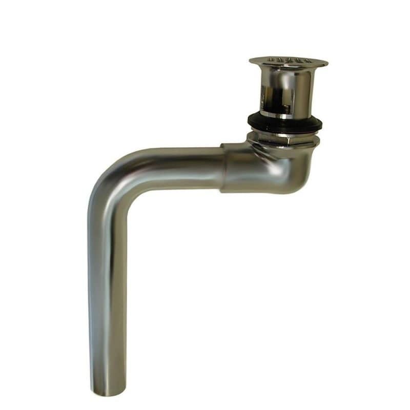 Chrome Plated Handicap Style Lav Drain with One Piece Tubular Elbow