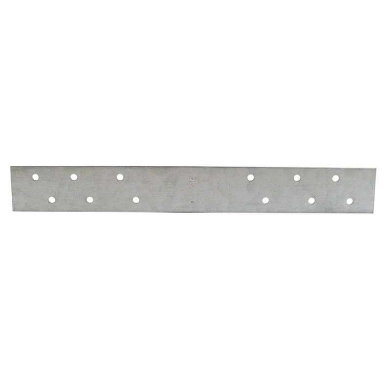 3" x 18" Galvanized Steel Standard F.H.A. Strap with 6 Offset Holes, 16 Gauge, Box of 50