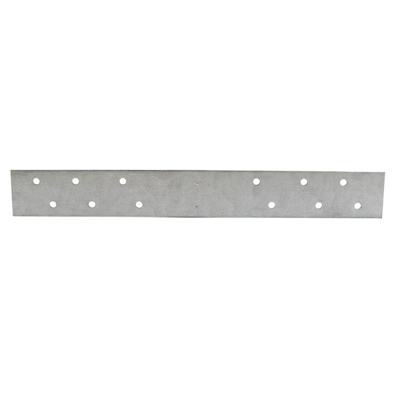 5" x 18" Galvanized Steel Standard F.H.A. Strap with 6 Offset Holes, 16 Gauge, Box of 15