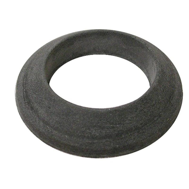 6-3/4" x 3-1/2" x 3/8" Sponge Closet Gasket with 2 Bolt Holes