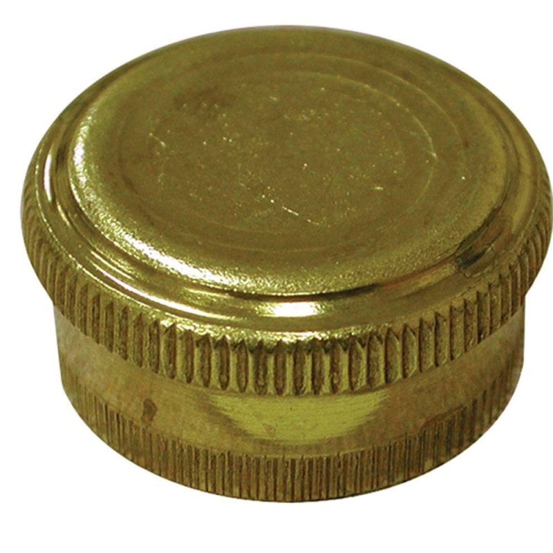 3/4" Garden Hose Cap with Chain, Lead Free