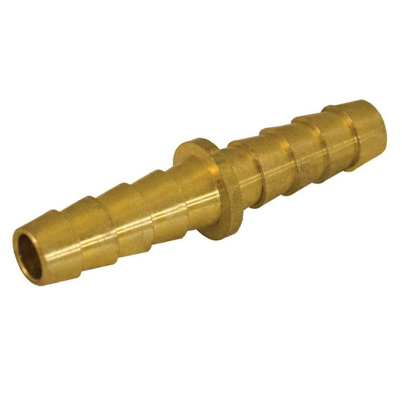 5/8" Brass Barb To Barb Hose Splicers