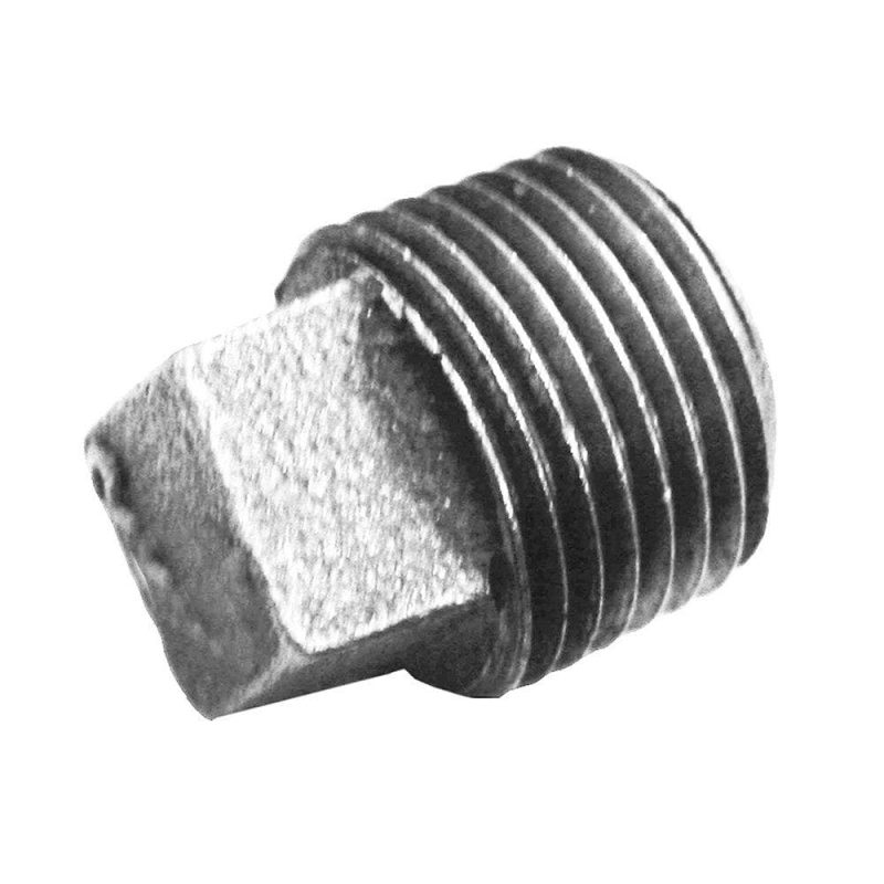 3/4" Square Head Plug Galvanized