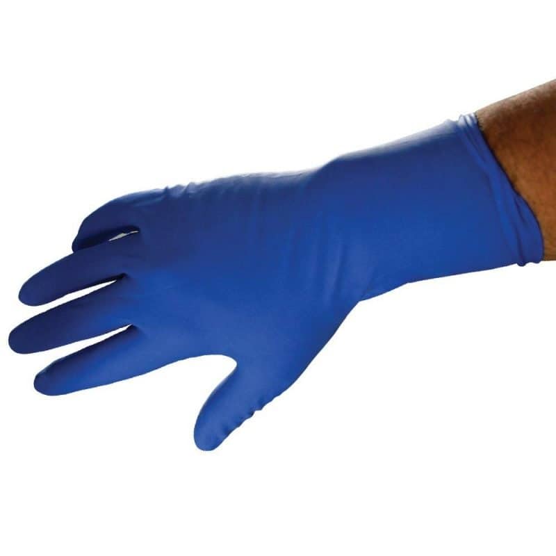 Disposable Blue Latex Gloves