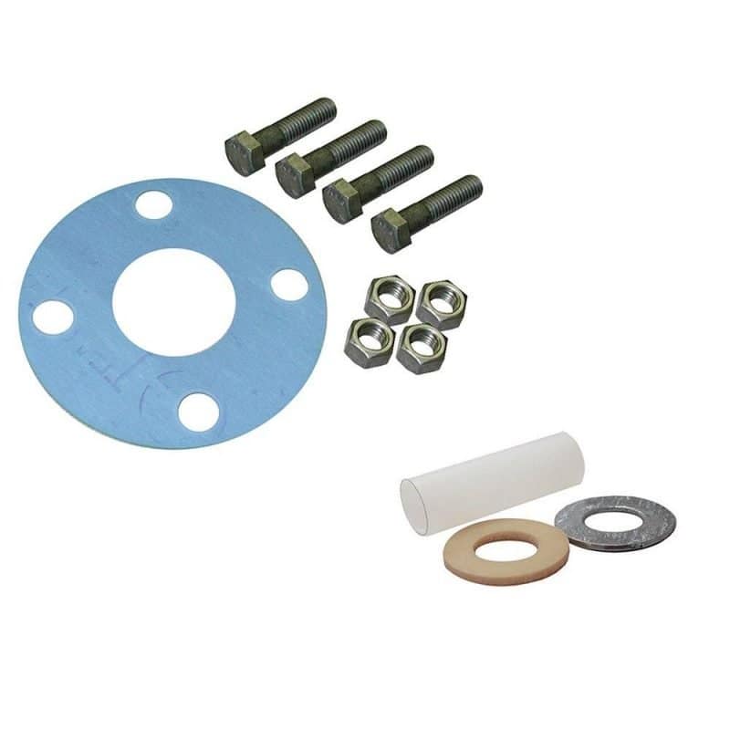 6"Asbestos-Free Full Face Gasket Kit with Insulation Kit, 3/4" x 3-1/4" Bolt Size