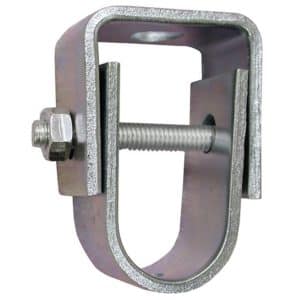 4" Zinc Plated Clevis Hanger for 5/8" Rod, Standard - 401# Steel