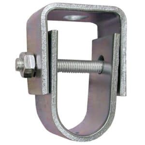8" Zinc Plated Clevis Hanger for 7/8" Rod, Standard - 401# Steel