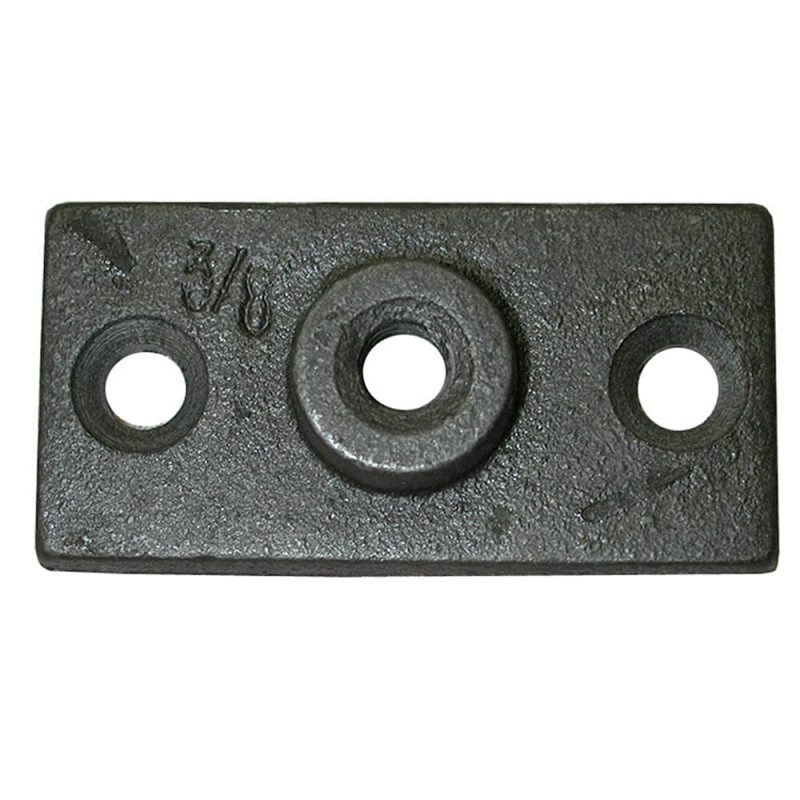 3/8" Ceiling Flange, Plain Finish