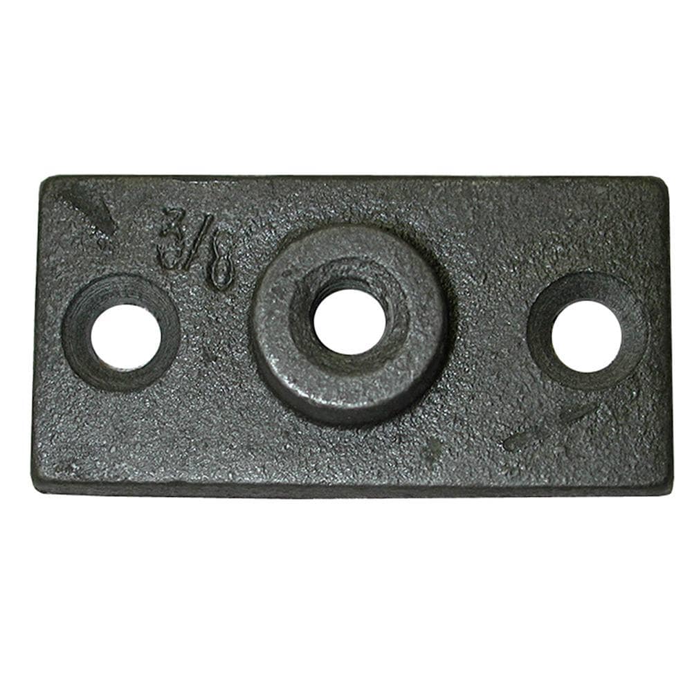 3/8" Ceiling Flange, Plain Finish