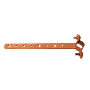 1/2" x 6" Copper Pipe Hanger, Milford Type