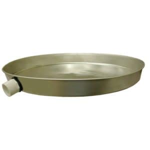22" Round Aluminum Water Heater Pan