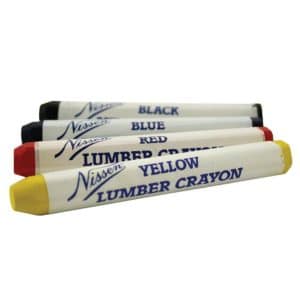 Red Lumber Crayon, Carton of 12