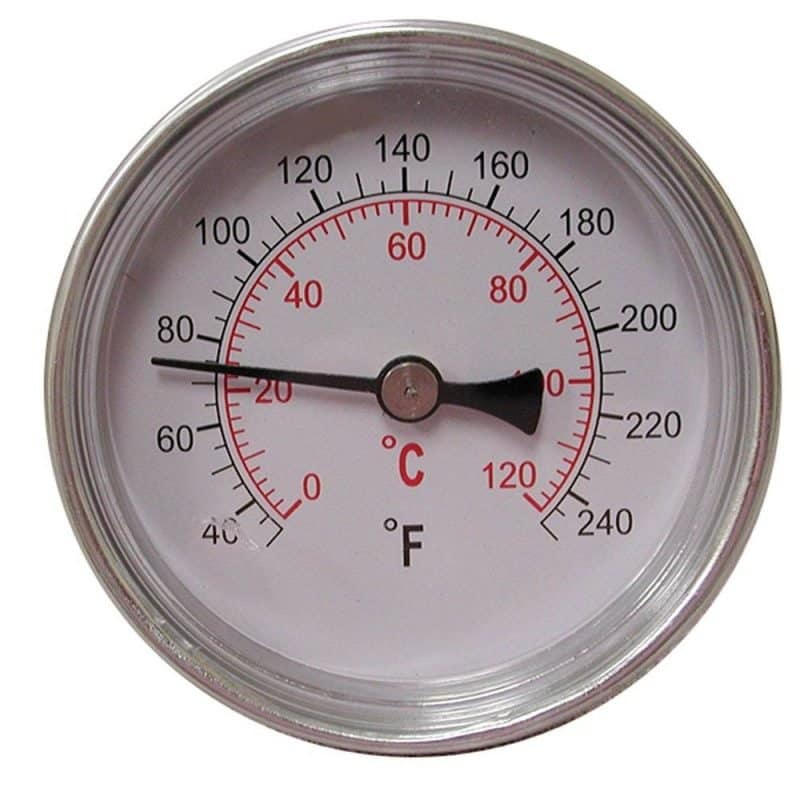 1/2" MIP Dial Thermometer