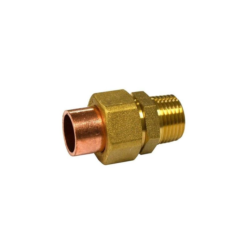 1/2" Forged Brass Union