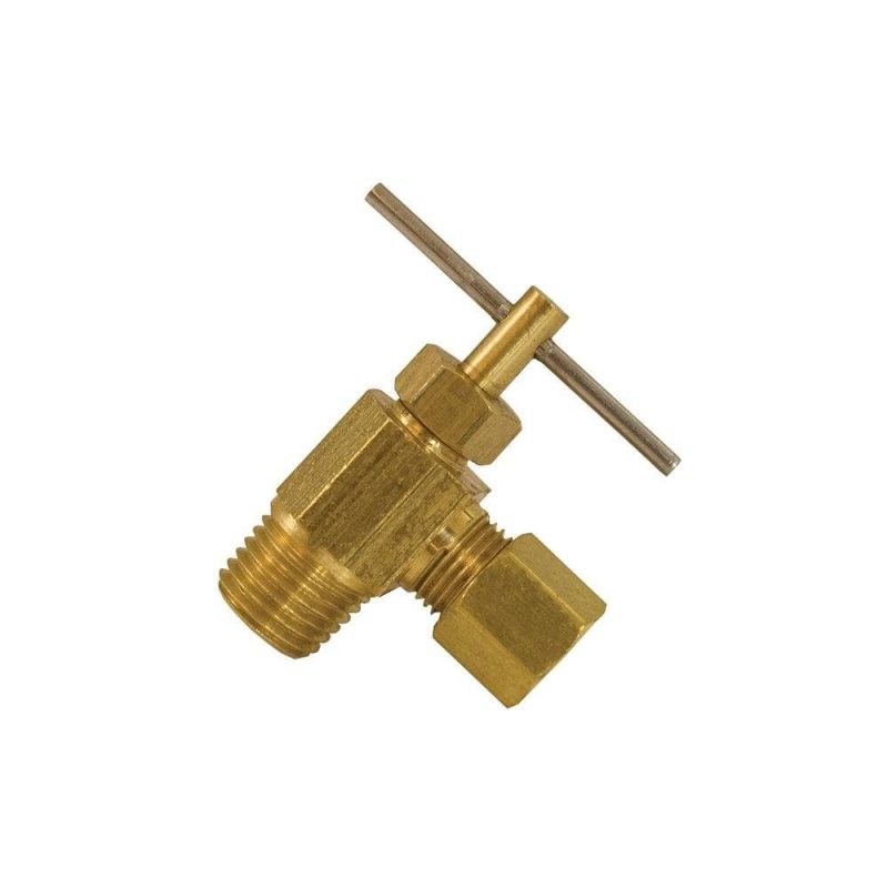 1/4" x 1/8" Angle Compression Needle Valve