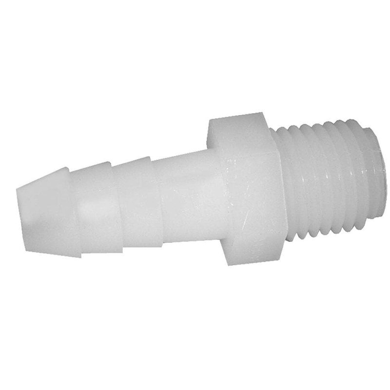 1/2" x 3/8" Nylon Hose Barb Adapter