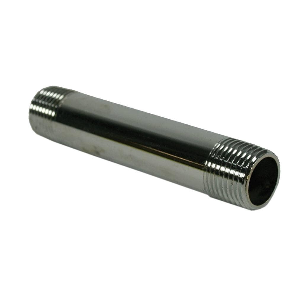1/2" x 2-1/2" Chrome Plated Nipple and Pipe Length