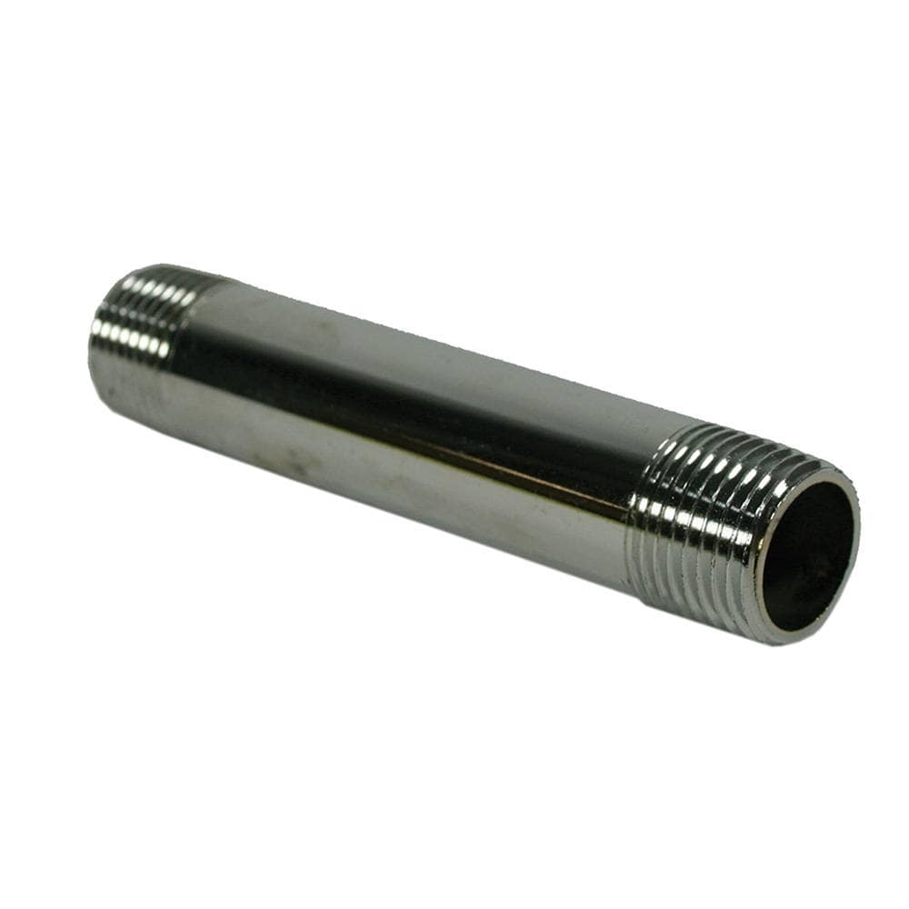 1/2" x 3-1/2" Chrome Plated Nipple and Pipe Length