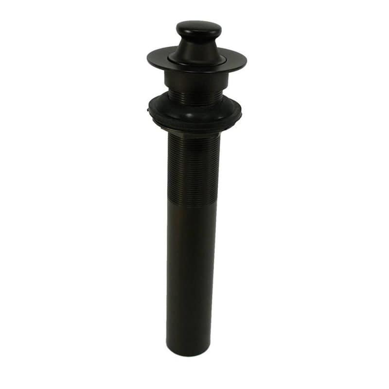 Oil Rubbed Bronze Lavatory Lift and Turn Drain without Overflow