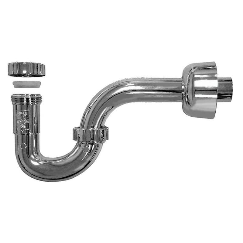 1-1/4" Chrome Plated ABS P-Trap