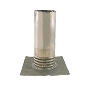 3" Lead Roof Flashing with 10-1/2" x 11-1/2" Flange, Carton of 6