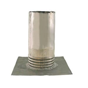 4" Lead Roof Flashing with 10-1/2" x 11-1/4" Flange, Carton of 6